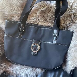 Elegant Black Tote Bag